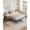 Lova Songmics Lovos rėmas 190x140x35,6 cm Juodas plienas