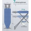 Songmics Lyginimo lenta su kabelio laikikliu, 146,8 x 42,3 x 66-90 cm