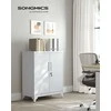 Songmics Metalinė sandėliavimo spinta, 80x40x90 cm, pilka