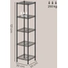 Songmics Lentyna 30 x 30 x 121 cm