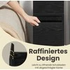 Songmics Naktinis staliukas 2 vnt. su stalčiais