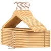 Songmics Pakabos, medinės, 44.5x1.2x23 cm, natūralios