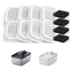 Songmics Pakaitinis filtras 4,5 l kačių fontanui, baltas, 6,6 × 4,7 × 1 cm, 12 vnt.
