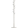 Songmics Paltų stovas 30x30x173 cm, smėlio spalvos, guminė mediena