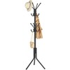 Songmics Paltų stovas 48x43x175 cm juodas metalas