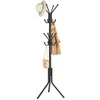 Songmics Paltų stovas 48x43x175 cm Juodas metalas