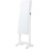 Songmics Papuošalų spintelė, 152x41.2x36.5 cm, balta