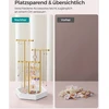 SONGMICS papuošalų stovas su 3 T formos laikikliais ir 16 auskarų angų JJS003A01