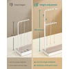 SONGMICS metalinis papuošalų stovas su aksomo dėklu