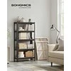 Songmics Pastatoma lentyna, 150x75x30 cm, pilka