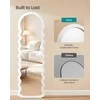 Songmics Pilno ilgio veidrodis 50x160 cm baltas MDF rėmas