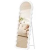 Songmics Pilno ilgio veidrodis 50x160 cm baltas MDF rėmas