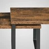 Songmics Prieskonių lentynėlė, 30x19.5x15.6 cm, ruda-juoda