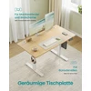 Songmics Reguliuojamo aukščio stalas 120x60x 72-120cm