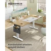 Songmics Elektrinis aukščio reguliuojamas stalas 180 x 80 cm