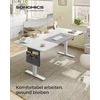 Songmics Reguliuojamo aukščio stalas 180 x 80 x 72-120cm