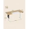 Songmics Elektrinis aukščio reguliuojamas stalas 70 x 160 x (72-120) cm