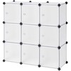 Songmics Sandėliavimo lentyna, 93x31x93 cm, balta