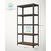 Songmics 2 stovinčių lentynų komplektas 180 cm aukščio