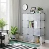 Songmics Sandėliavimo organizatorius, 93x31x123 cm, balta