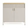 Songmics Spintelė 40 x 80 x 76 cm smėlio-natūralios spalvos