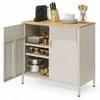 Songmics Spintelė 40 x 80 x 76 cm smėlio-natūralios spalvos
