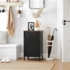 Songmics Sandėliavimo spintelė, 42.5x40x76 cm, juoda