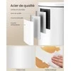 Songmics Šiukšliadėžė 20 L 29x35x46 cm Balta Plienas