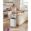 Songmics Šiukšliadėžė 50 l