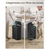 Songmics Automatinė šiukšliadėžė su sensoriumi ir soft-close dangčiu, 50 L
