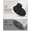 Songmics Šiukšlių dėžė su pedalais 17,3x22,4x25,4 cm Balta Plienas
