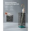 Songmics Skėčių stovas, 15.5x15.5x41 cm, juodas, plienas