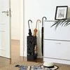 Songmics Skėčių stovas, 15.5x15.5x49 cm, juodas