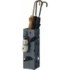 Songmics Skėčių stovas, 15.5x15.5x49 cm, pilka, metalas