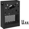 Songmics Skėčių stovas, 28.5x12.2x41 cm, juodas