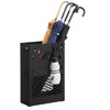 Songmics Skėčių stovas, 28.5x12.2x41 cm, juodas