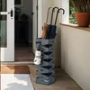 Songmics Skėčių stovas, metalas, 15.5x15.5x49 cm, pilka