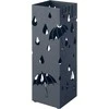 Songmics Skėčių stovėklas 15,5x15,5x49 cm Pilka Plienas