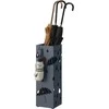 Songmics Skėčių stovėklas 15,5x15,5x49 cm Pilka Plienas