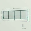 Songmics Sodo vartai 310,1 x 100,1 cm