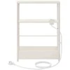 Songmics Staliukas 18 x 45 x 58 cm, 3 lygiai, baltas