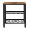 Songmics Kavos staliukas VASAGLE 60x30x60 cm rudas