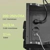 Songmics Kavos staliukas su elektros lizdais ir USB jungtimis
