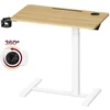 Songmics Reguliuojamo aukščio stalas 80 x 45 x (65–102) cm