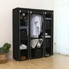 Songmics Spinta, 150x45x175 cm, Juoda