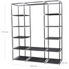 Songmics Spinta, 150x45x175 cm, Juoda