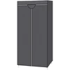 Songmics Audinio spinta su drabužių kabykla 75 x 45 x 160 cm