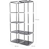 Songmics Spinta, 88x45x168 cm, Juoda