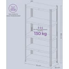 Lentyna SONGMICS 30x75x150 cm
