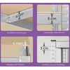 Lentyna SONGMICS 30x75x150 cm
